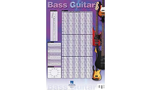 Bass Guitar Poster (23 X 35 Inches): 23 Inch. x 35 Inch. Poster